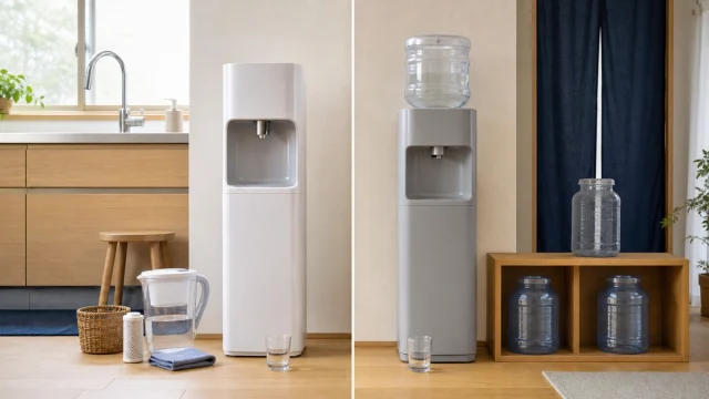 水道水ウォーターサーバーとは？宅配水との違いを解説