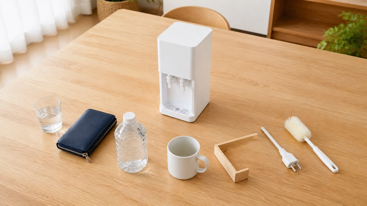 ウォーターサーバーの選び方｜水・料金・作業・契約の7項目